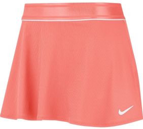 Тенісна спідничка жіноча Nike Court Dry Flounce Skirt sunblush/white/white