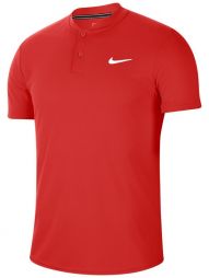 Тенісна футболка чоловіча Nike Court Dry Blade Polo habanero red/habanero red/white