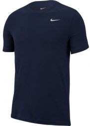 Тенісна футболка чоловіча Nike Dry Tee Dfc Crew Solid obsidian/mate silver