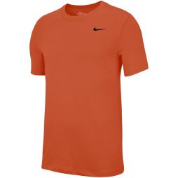 Тенісна футболка чоловіча Nike Dry Tee Dfc Crew Solid orange/black