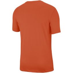 Тенісна футболка чоловіча Nike Dry Tee Dfc Crew Solid orange/black