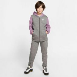 Спортивний костюм дитячий Nike NSW Track Suit BF Core carbon heather/dark grey/light arctic pink/white Спортивний костюм дитячий Nike NSW Track Suit BF Core carbon heather/dark grey/light arctic pink/white