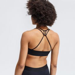 Топ жіночий Nike INDY NON PAD Bra black/white