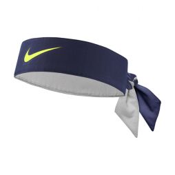 Бандана Nike Dry Tennis Headband blackened blue/ghost green