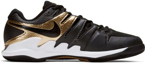 Теннисные кроссовки мужские Nike Air Zoom Vapor 10 HC black/black/metallic gold Теннисные кроссовки мужские Nike Air Zoom Vapor 10 HC black/black/metallic gold