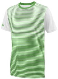 Тенісна футболка чоловіча Wilson Team Striped Crew andean toucan