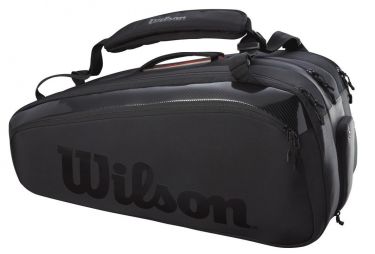 Теннисная сумка Wilson Super Tour 15 Pk Pro Staff Bag black