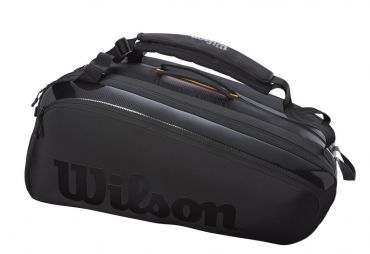 Теннисная сумка Wilson Super Tour 15 Pk Pro Staff Bag black