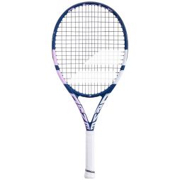 Теннисная ракетка детская Babolat Pure Drive Jr 2021 (25) NC blue/pink/white Теннисная ракетка детская Babolat Pure Drive Jr 2021 (25) NC blue/pink/white