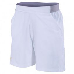 Дитячі тенісні шорти Babolat Performance Short Boy white/silver Дитячі тенісні шорти Babolat Performance Short Boy white/silver