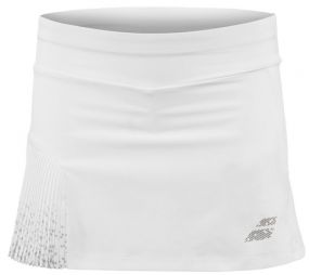 Тенісна спідничка дитяча Babolat Performance Skirt Girl white/silver Тенісна спідничка дитяча Babolat Performance Skirt Girl white/silver