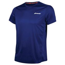 Тенісна футболка чоловіча Babolat Core Flag Club Tee Men estate blue Тенісна футболка чоловіча Babolat Core Flag Club Tee Men estate blue