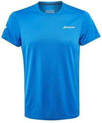 Тенісна футболка чоловіча Babolat Core Flag Club Tee Men diva blue Тенісна футболка чоловіча Babolat Core Flag Club Tee Men diva blue