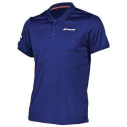 Тенісна футболка чоловіча Babolat Core Club Polo Men estate blue поло Тенісна футболка чоловіча Babolat Core Club Polo Men estate blue поло