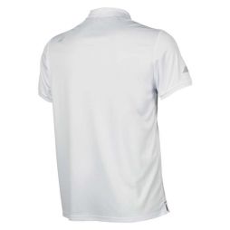 Тенісна футболка чоловіча Babolat Core Club Polo Men white/white поло Тенісна футболка чоловіча Babolat Core Club Polo Men white/white поло