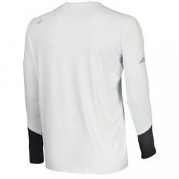 Теніска чоловіча Babolat Core LS Tee Men white/rabbit Теніска чоловіча Babolat Core LS Tee Men white/rabbit