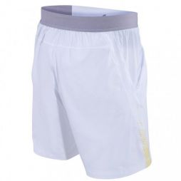 Тенісні шорти чоловічі Babolat Performance Short 7 Men white/dark yellow Тенісні шорти чоловічі Babolat Performance Short 7 Men white/dark yellow