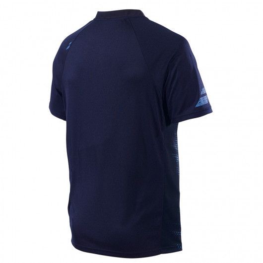 Теннисная футболка мужская Babolat Polo Performance Men black/parisian blue поло