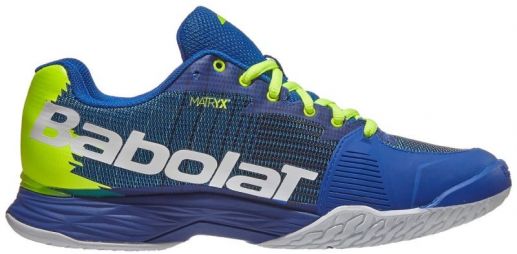 Теннисные кроссовки мужские Babolat Jet Mach II All Court Men blue/fluo aero Теннисные кроссовки мужские Babolat Jet Mach II All Court Men blue/fluo aero