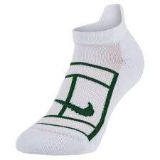 Носки тенісні Nike Multiplier Max No Show 2PR 2 пары white/green Носки тенісні Nike Multiplier Max No Show 2PR 2 пары white/green