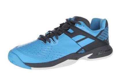 Детские теннисные кроссовки Babolat Propulse All Court Junior black/blue/grey Детские теннисные кроссовки Babolat Propulse All Court Junior black/blue/grey