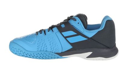 Детские теннисные кроссовки Babolat Propulse All Court Junior black/blue/grey Детские теннисные кроссовки Babolat Propulse All Court Junior black/blue/grey