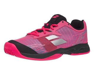 Детские теннисные кроссовки Babolat Jet Грунт Junior pink/black Детские теннисные кроссовки Babolat Jet Грунт Junior pink/black