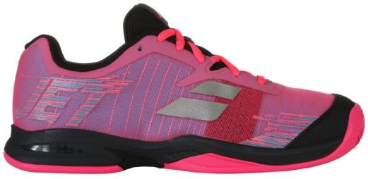 Детские теннисные кроссовки Babolat Jet Грунт Junior pink/black Детские теннисные кроссовки Babolat Jet Грунт Junior pink/black