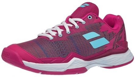 Теннисные кроссовки женские Babolat Jet Mach I purple/blue pastel Теннисные кроссовки женские Babolat Jet Mach I purple/blue pastel