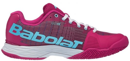 Теннисные кроссовки женские Babolat Jet Mach I ГРУНТ purple/blue pastel Теннисные кроссовки женские Babolat Jet Mach I ГРУНТ purple/blue pastel