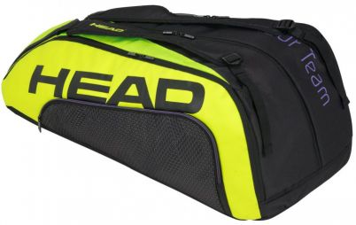 Тенісна сумка Head Tour Team Extreme 12R Monstercombi black/neon yellow