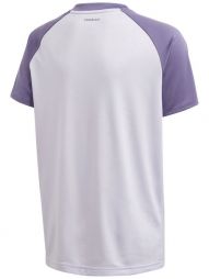 Тенісна футболка дитяча Adidas B Club Tee purple tint/tech purple Тенісна футболка дитяча Adidas B Club Tee purple tint/tech purple