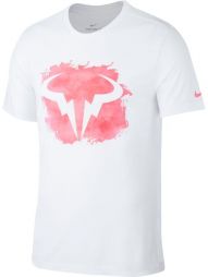 Тенісна футболка дитяча Nike Court Rafa DB Tee white/digital pink Тенісна футболка дитяча Nike Court Rafa DB Tee white/digital pink