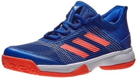 Дитячі тенісні кросівки adidas Adizero Club Junior collegiate royal/solar red/white Дитячі тенісні кросівки adidas Adizero Club Junior collegiate royal/solar red/white