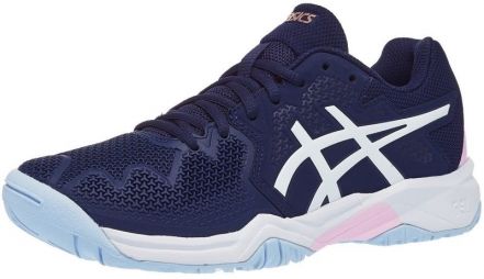 Детские теннисные кроссовки Asics Gel-Resolution 8 GS peacoat/cotton candy Детские теннисные кроссовки Asics Gel-Resolution 8 GS peacoat/cotton candy