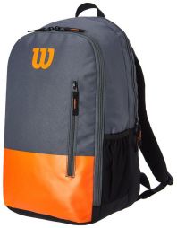 Теннисный рюкзак Wilson Burn Team Backpack grey/orange