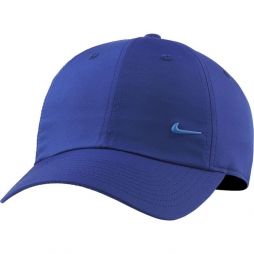 Тенісна кепка Nike H86 Metal Swoosh Cap deep royal blue/metallic silver