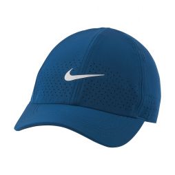 Тенісна кепка Nike Court Aerobill Advantage Cap green abyss/white