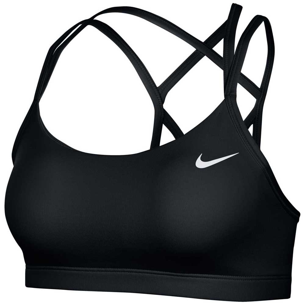 Топ женский Nike Favorites Strappy Bra black/white