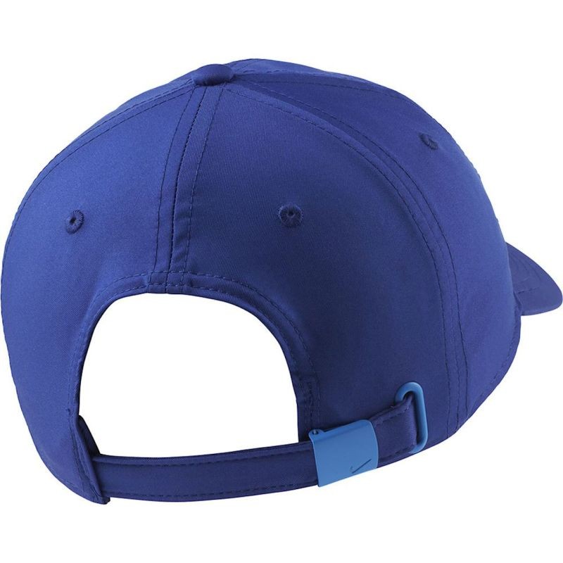 Теннисная кепка Nike H86 Metal Swoosh Cap deep royal blue/metallic silver