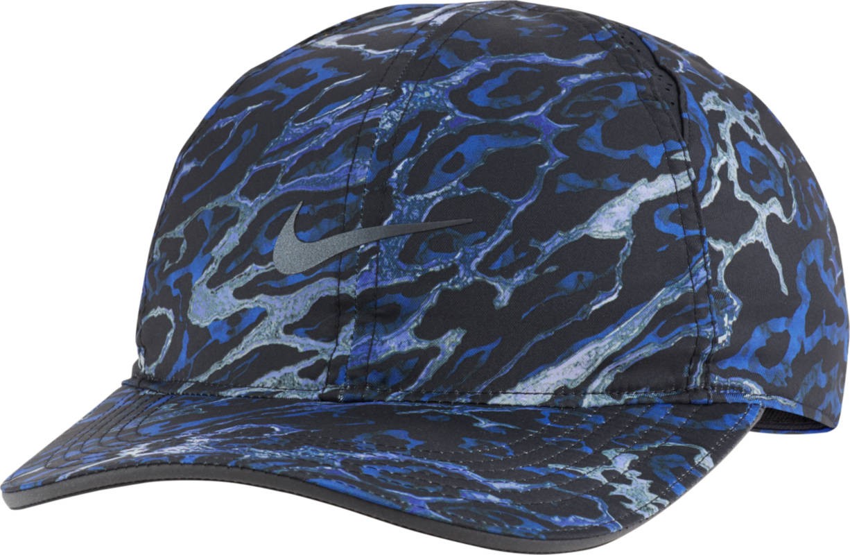Теннисная кепка Nike Aerobill Featherlight Cap black/blue