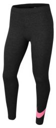 Легінси дитячі Nike Favorites Swoosh Tight black heather/sunset pulse Легінси дитячі Nike Favorites Swoosh Tight black heather/sunset pulse