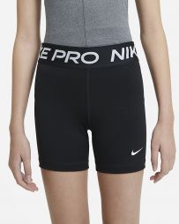 Тенісні шорти дитячі Nike Pro 3in black/white Тенісні шорти дитячі Nike Pro 3in black/white