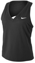 Тенісна майка жіноча Nike Court Victory Tank black/white Тенісна майка жіноча Nike Court Victory Tank black/white