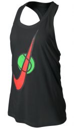 Тенісна майка жіноча Nike Court Swoosh Tennis Tank black