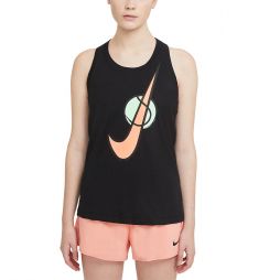 Тенісна майка жіноча Nike Court Swoosh Tennis Tank black