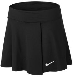 Тенісна спідничка жіноча Nike Court Victory Flouncy Skirt black/white