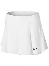 Тенісна спідничка жіноча Nike Court Victory Flouncy Skirt white/black
