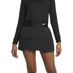 Тенісна спідничка жіноча Nike Court Advantage Skirt Pleated black/white