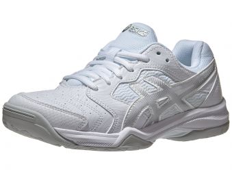 Теннисные кроссовки женские Asics Gel-Dedicate 6 white/silver Теннисные кроссовки женские Asics Gel-Dedicate 6 white/silver